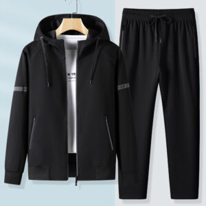 Matching Set — Zip Hoodie & Straight Pants — main view