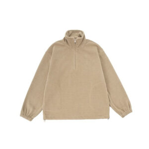 Sweatshirt — Fleece Zip-Neck Pullover — main view