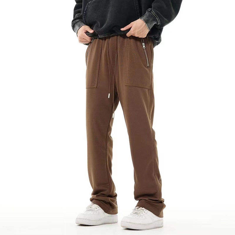 Joggers — Zip-Pocket Drawstring Pants — main view