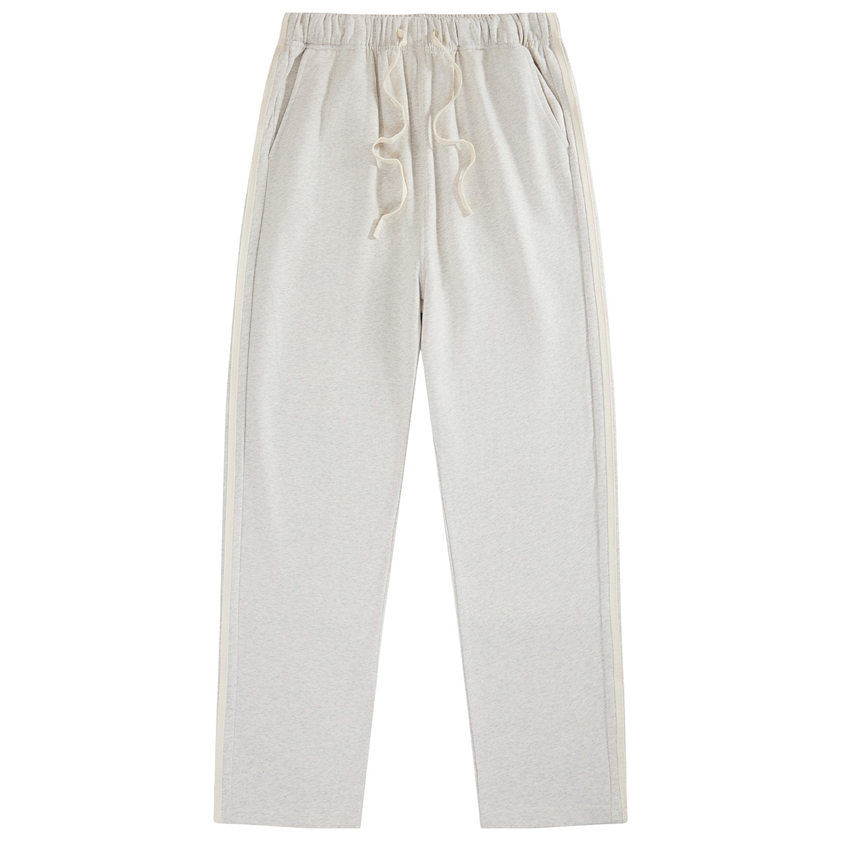 Track Pants — Cotton Terry Side-Stripe Pants — additional view